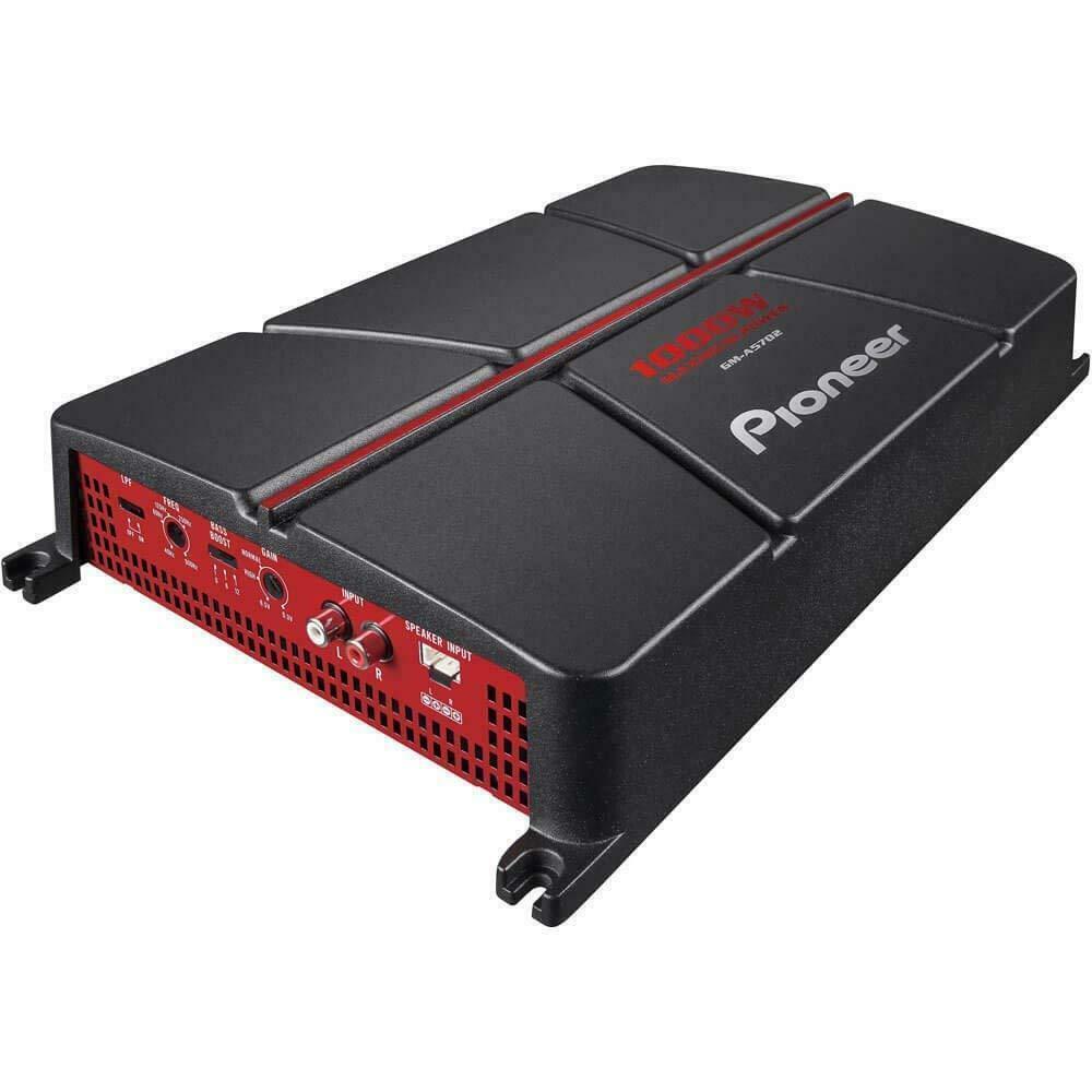 Pioneer GM-A5702 2-Channel 1000W Max Bridgeable Car Amplifier, NOB