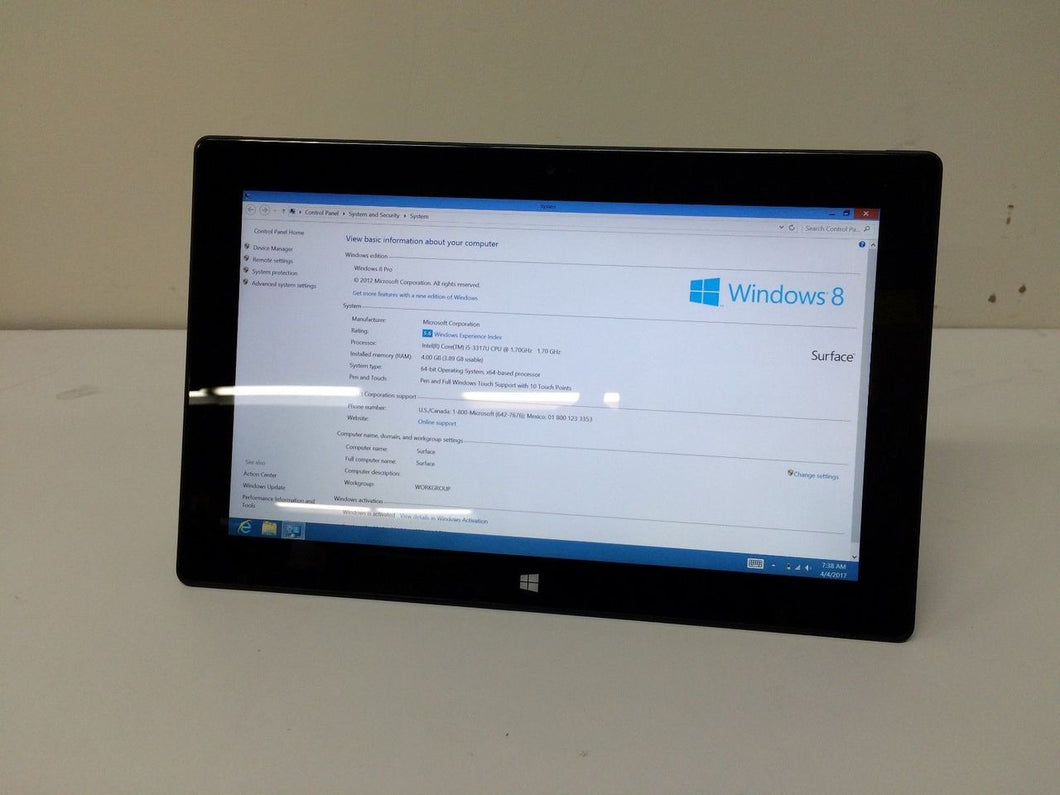 Microsoft Surface Pro 1 10.6