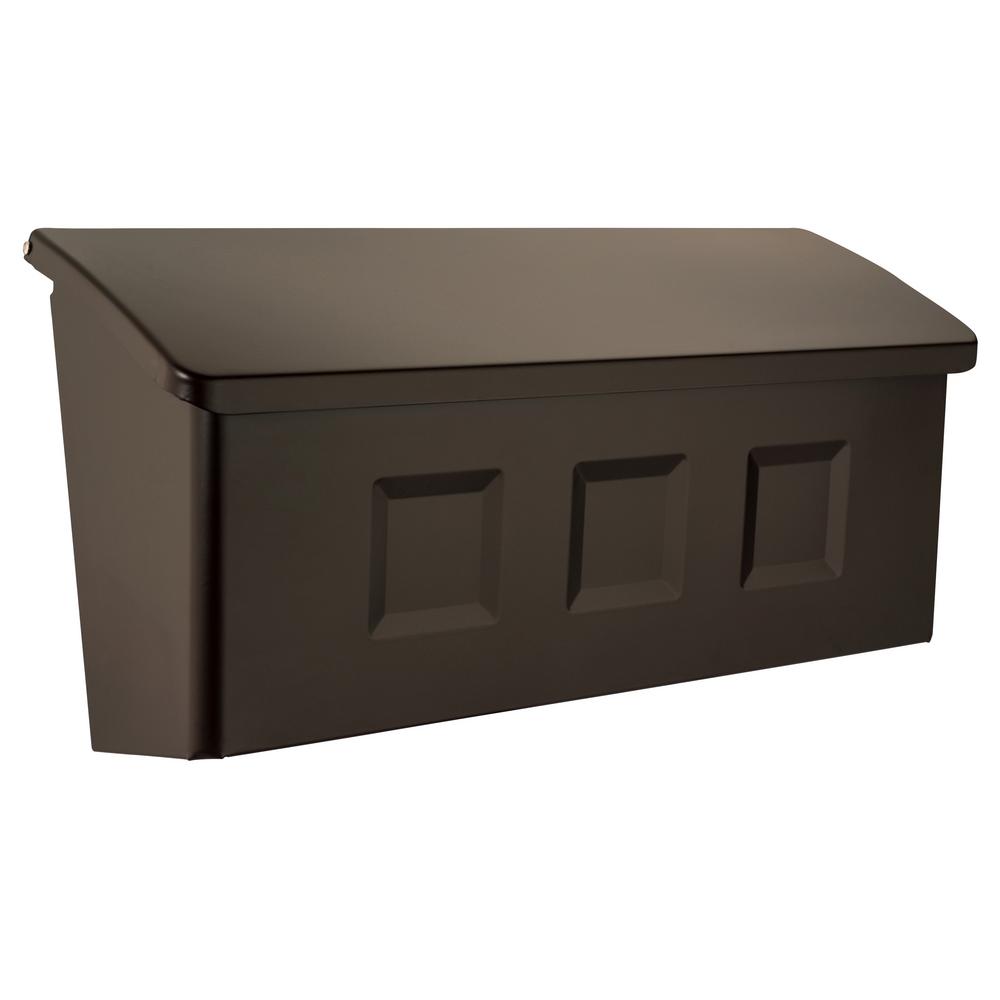 Architectural Mailboxes 2689RZ Wayland Rubbed Bronze Wall Mount Mailbox