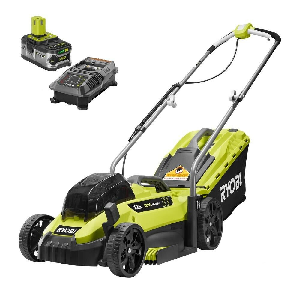 Ryobi P1140 18V ONE+ Cordless Walk-Behind Lawn Mower Kit