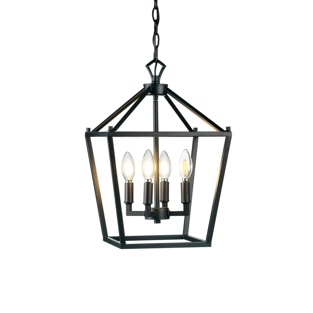 JONATHAN Y Lighting JYL7436A Pagoda 4 Light 12