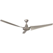 Load image into Gallery viewer, Hampton Bay 52869 Industrial 60&quot; Brushed Steel Energy Star Ceiling Fan 434940
