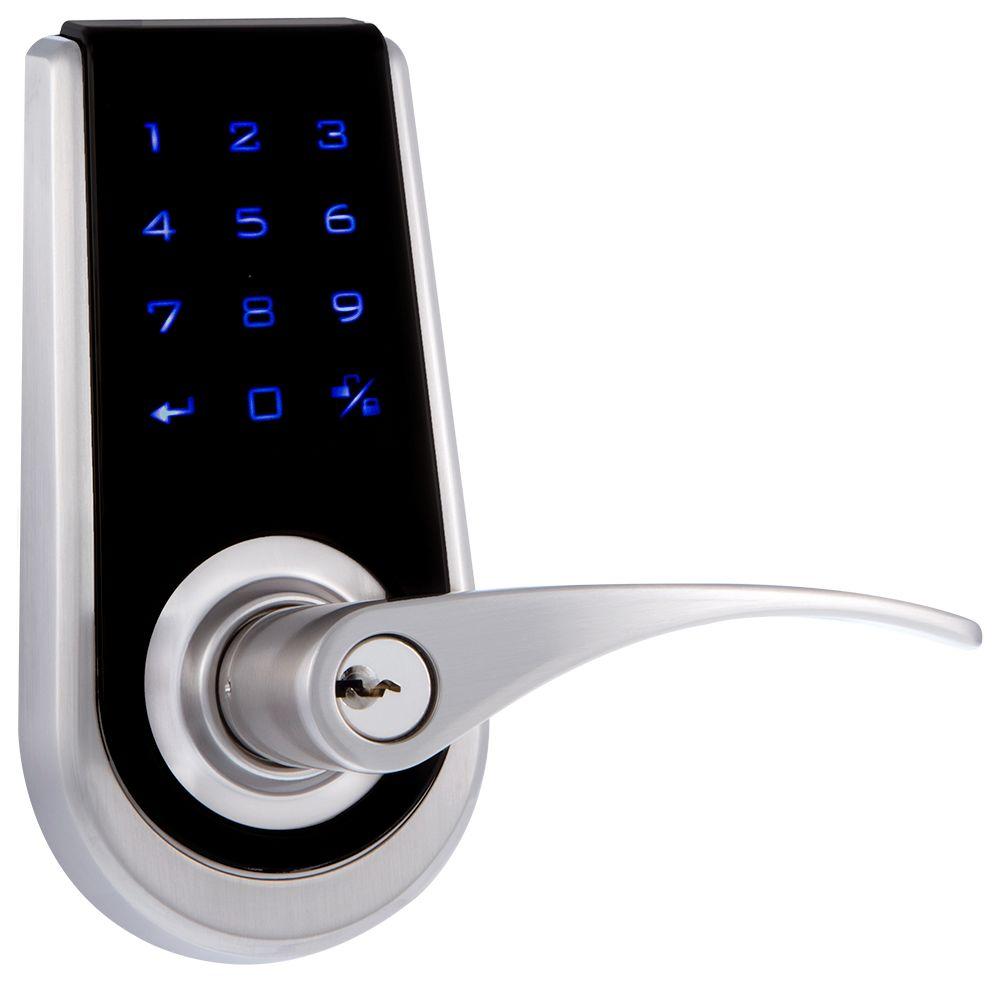 Toledo Fine Locks V190TBIUS15 Stainless Steel Touch Screen Digital Lever Lock