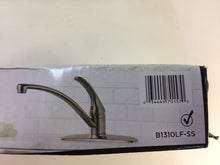Load image into Gallery viewer, Delta B1310LF-SS Foundations 1-Handle Standard Kitchen Faucet in Stainless
