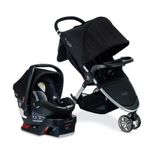 Load image into Gallery viewer, Britax B-Agile And B-Safe 35 Dual Comfort Travel System in Gray/Black
