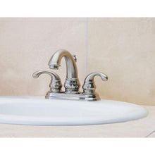 Load image into Gallery viewer, Pfister LF-048-DK00 Treviso 4&quot; Centerset 2-Handle Bath Faucet, Brushed Nickel
