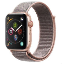 Load image into Gallery viewer, Apple Watch Series 4 MTV12LL/A 44mm Gold Aluminum Case GPS + Cellular Pink Sand
