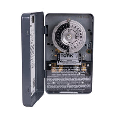 Load image into Gallery viewer, TORK 1101B 40A 1-Channel 24-Hours Indoor Mechanical Time Switch
