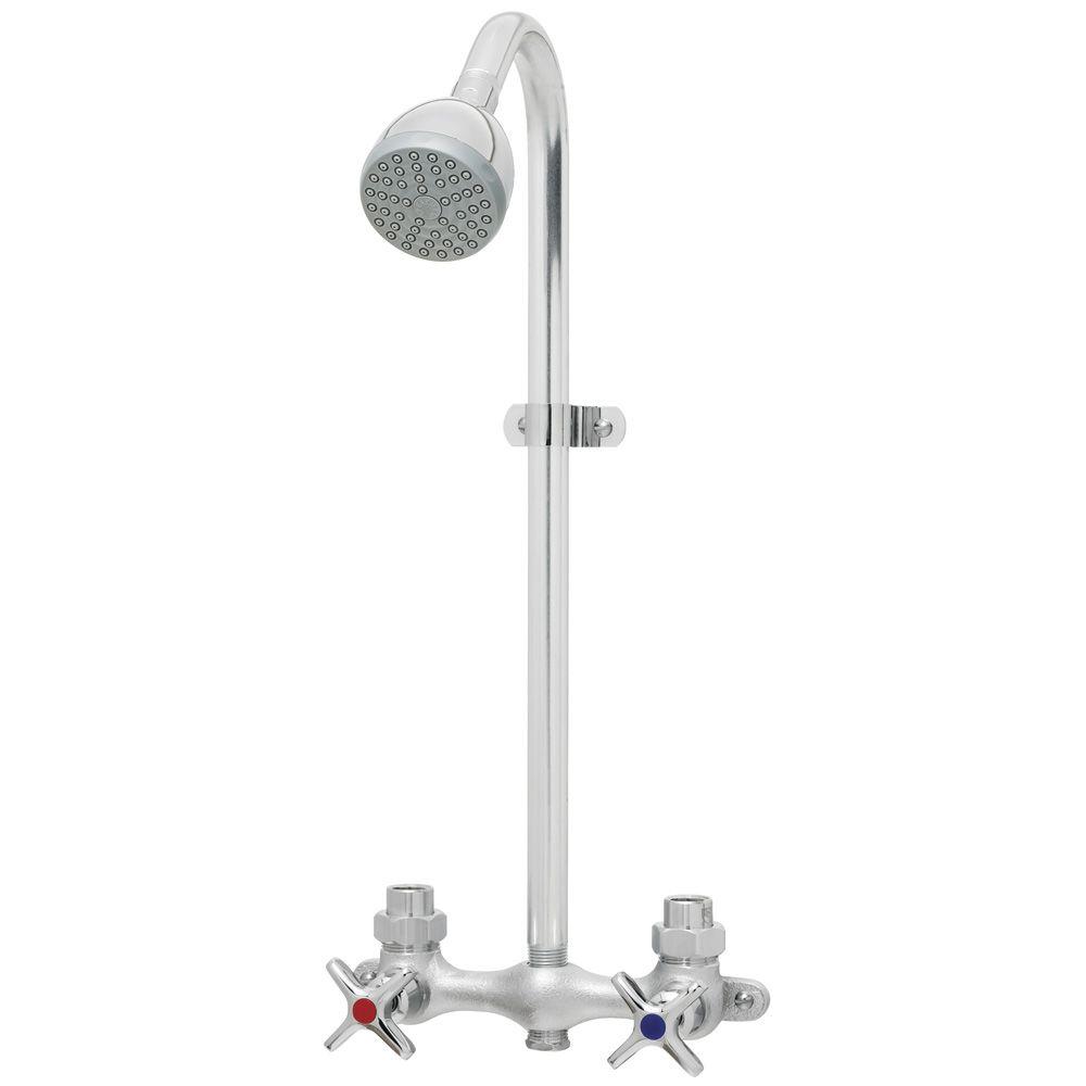 Speakman SC-1220-AF Commander Exposed 2Handle 1Spray Shower Faucet Only Chrome