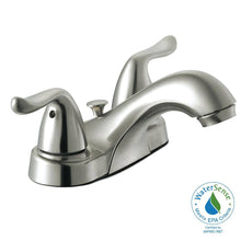 Load image into Gallery viewer, Glacier Bay 67499W-6304 Constructor 4&quot; 2-Handle Bathroom Faucet Nickel 715932
