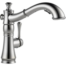 Load image into Gallery viewer, Delta 4197-AR-DST Cassidy 1-Handle Pull-Out Kitchen Faucet, Arctic Stainless
