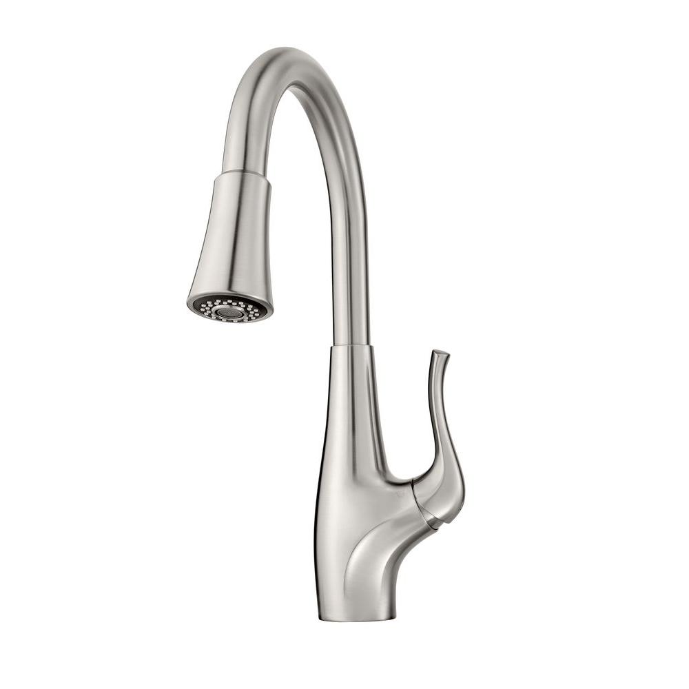 Pfister F-529-FCYS Clarify 1-Handle Pull-Down Kitchen Faucet Stainless Steel