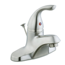 Load image into Gallery viewer, Glacier Bay 65480W-6104 4&quot; Centerset 1-Handle Bathroom Faucet Brushed Nickel
