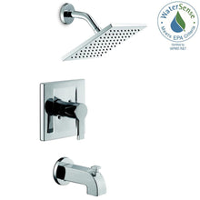 Load image into Gallery viewer, Glacier Bay 873X-6101 Modern 1-Handle 1-Spray Tub and Shower Faucet Chrome

