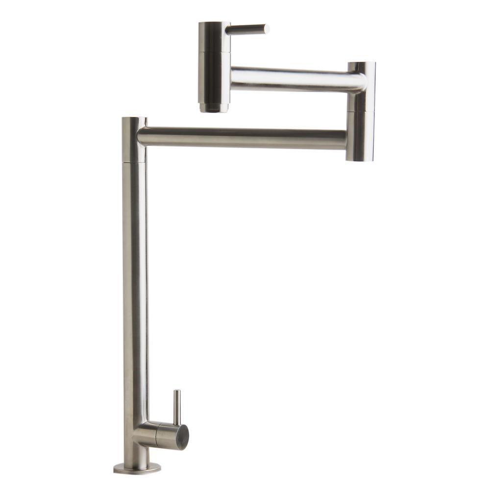 ALFI BRAND AB5018-BSS Deck Mount Potfiller in Brushed Stainless Steel