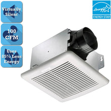 Load image into Gallery viewer, Delta GBR100 Breez GreenBuilder Series 100 CFM Ceiling Bathroom Exhaust Fan
